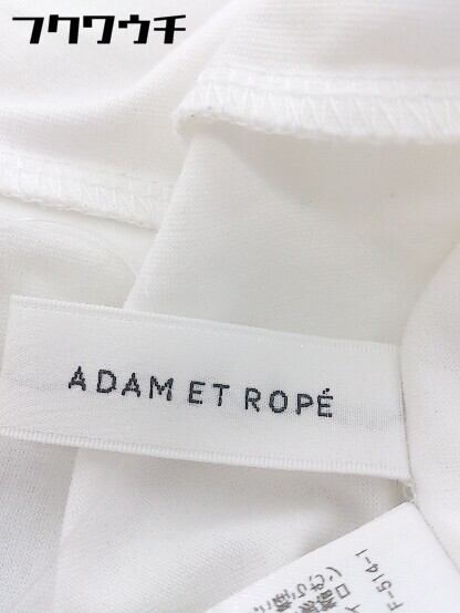 ◇ ADAM ET ROPE アダムエロペ ワンピース カットソー アンサンブル サイズF ブラック ホワイト レディースの画像6