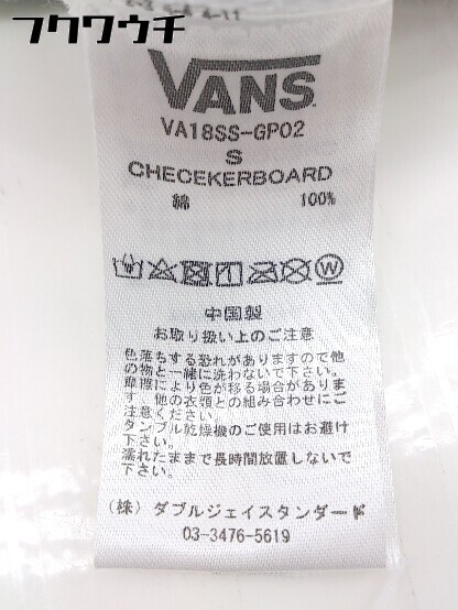 ◇ VANS ヴァンズ ショート ハーフ パンツ サイズS ブラック ホワイト レディース_画像5
