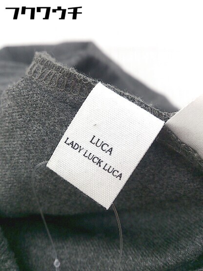 ◇ LUCA/LADY LUCK LUCA ルカ レディラックルカ ワイド パンツ サイズ38 ブラック系 レディース_画像4