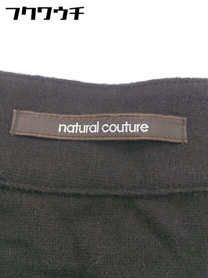◇ ◎ natural couture NICE CLAUP タグ付き 長袖 ジャケット ダークブラウン レディース_画像4
