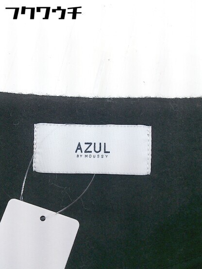 ◇ AZUL BY MOUSSY アズール バイマウジー 長袖 コート サイズS ブラック レディース_画像4