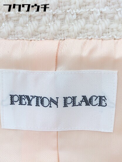 ◇ PEYTON PLACE ペイトンプレイス 長袖 ジャケット サイズM ベージュ レディース_画像4