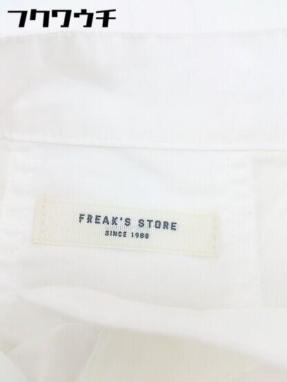 ◇ FREAK'S STORE フリークスストア スタンドカラー 長袖 膝丈 ワンピース サイズF アイボリー系 レディース_画像4