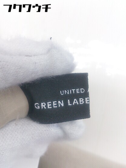 ◇ green label relaxing UNITED ARROWS ウエストゴム ストレートパンツ サイズ36 ベージュ系 レディース_画像4