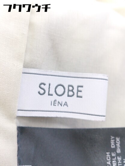 ◇ SLOBE IENA スローブ イエナ リネン100% ギンガムチェック ロング スカート サイズ38 ブラック ホワイト レディース_画像5