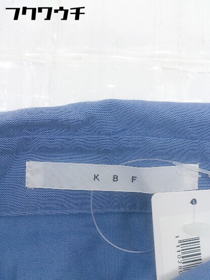 ◇ KBF ケービーエフ URBAN RESEARCH 長袖 シャツ サイズO ブルー レディース_画像4