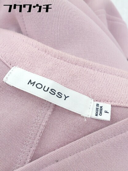 # MOUSSY Moussy длинный рукав пальто размер F розовый серия женский 