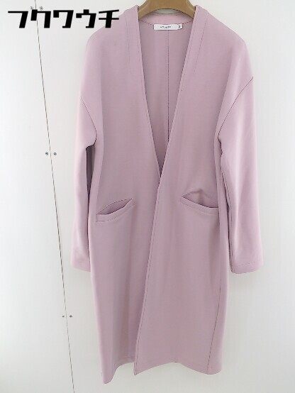 # MOUSSY Moussy длинный рукав пальто размер F розовый серия женский 