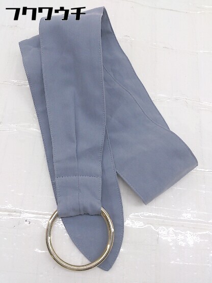 * * FONCE phone se belt attaching no sleeve long One-piece size 36 sax blue lady's 