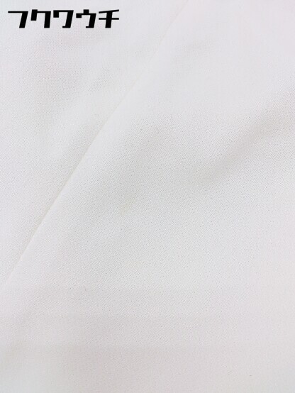 ◇ ◎ ELLE エル タグ付き 膝下丈 フレア スカート サイズ38 ホワイト レディース_画像6