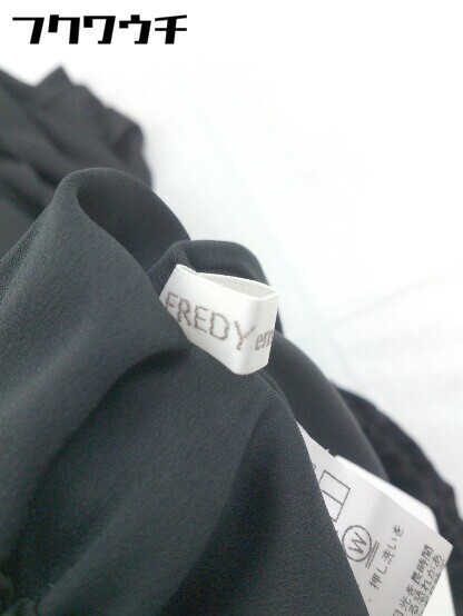 ◇ fredy emue フレディ エミュ NOLLEY'S ノーリーズ ロング プリーツ スカート サイズ36 ブラック レディース_画像4