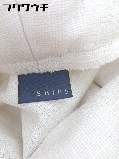 ◇ SHIPS シップス 七分袖 ジャケット サイズS ライトベージュ レディース_画像5