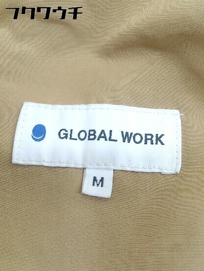 ◇ GLOBAL WORK グローバルワーク 長袖 コート サイズM ベージュ系 レディース_画像4