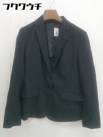 ◇ ◎ THE SUIT COMPANY ザ スーツカンパニー シングル2B 長袖 テーラードジャケット サイズ42 ブラック レディース_画像1