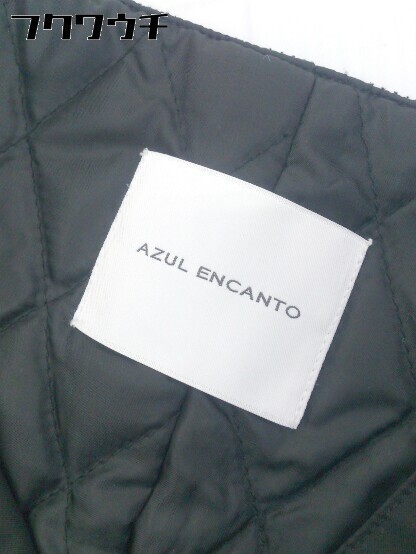 ◇ AZUL ENCANTO アズールエンカント MOUSSY マウジー 長袖 コート サイズL ブラック レディース_画像4
