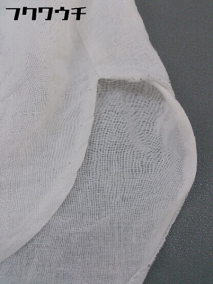◇ PATTERN TORSO パターントルソ antiqua リネン100% 長袖 シャツ ブラウス サイズF オフホワイト レディースの画像9