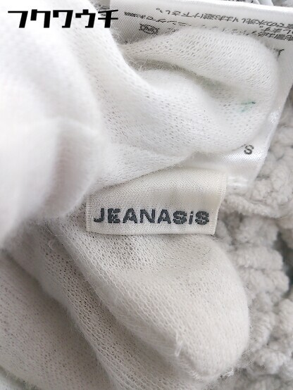 ◇ JEANASIS ジーナシス タートルネック 長袖 膝丈 ニット ワンピース サイズF グレー レディース_画像4