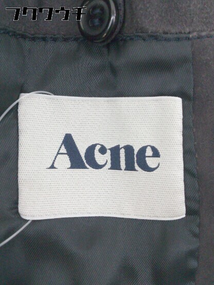 * ACNE STUDIOS Acne s Today oz кожа ягненка овечья кожа 7 минут рукав байкерская куртка размер 34 оттенок коричневого женский 