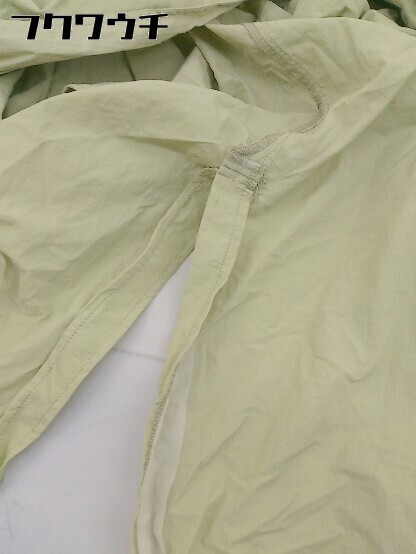 ◇ merlot メルロー 薄手 長袖 ロング コート サイズF ベージュ系 レディース_画像8