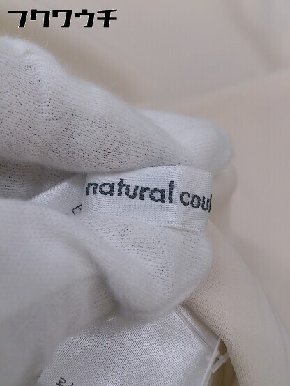 * natural couture натуральный kchu-ruNICE CLAUP длинный рукав колени внизу длина One-piece размер F свет бежевый женский 