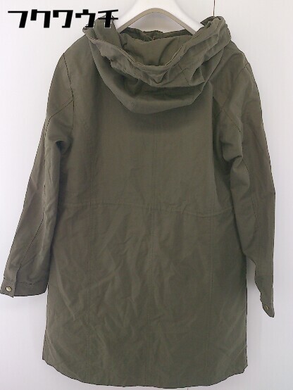 * * PICCIN pitch n liner attaching long sleeve Mod's Coat size M khaki lady's 