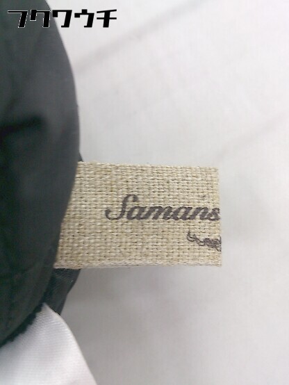 ◇ SM2 サマンサ モスモス リバーシブル 中綿 キルティング 長袖 ジャケット コート サイズF ブラック レディース_画像4