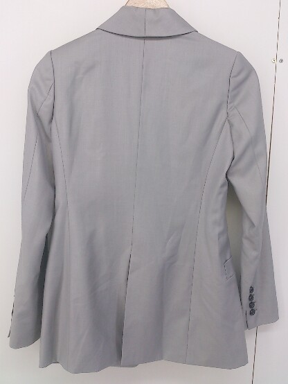 * BLACK BY MOUSSY black bai Moussy long sleeve tailored jacket size 1 gray lady's 