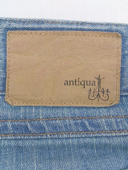 * antiqua anti ka Denim jeans pants size M indigo lady's 