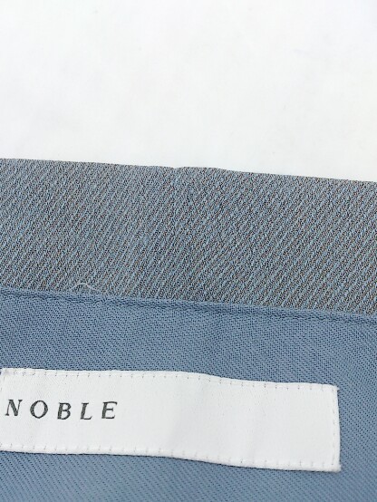 ◇ ◎ Spick & Span Noble サスペンダー付 20年 ツイル タック パンツ サイズ36 ブルー レディースの画像5