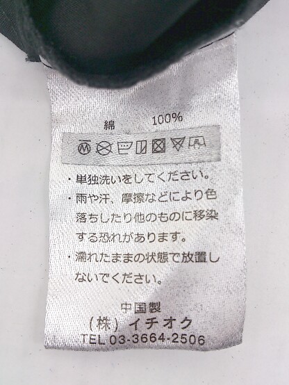 ◇ merlot ikyu メルロー ネックリボン タック スタンドカラー 長袖 膝丈 シャツ ワンピース ブラック レディース_画像5
