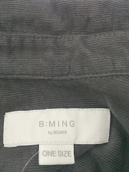 ◇ B:MING by BEAMS ビーミング by ビームス 長袖 シャツ ブラウス サイズONE ブラウン系 レディース_画像6