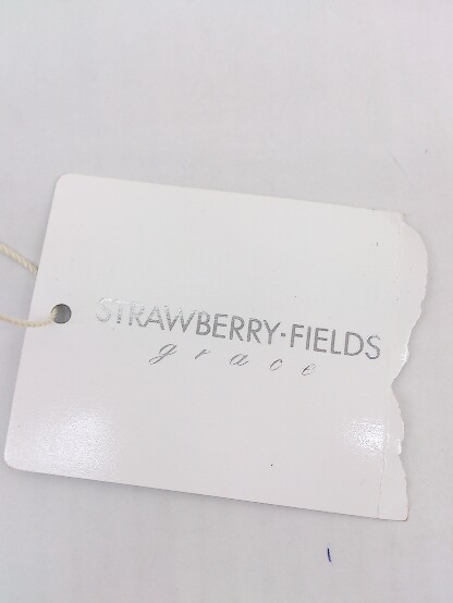 ◇ ◎ STRAWBERRY FIELDS ストロベリーフィールズ タグ付 ノースリーブ 膝丈 ワンピース ブラック レディース_画像7