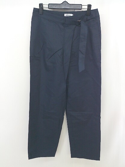 * * new goods * * LEPSIMrepsi.m tag attaching LAP design tapered pants size M navy lady's 