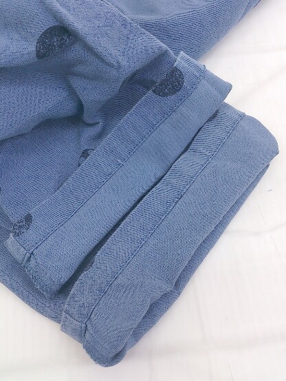 ◇ Ne-net ネネット ドット 水玉 カラー パンツ サイズ1 ブルー ネイビー レディース_画像7