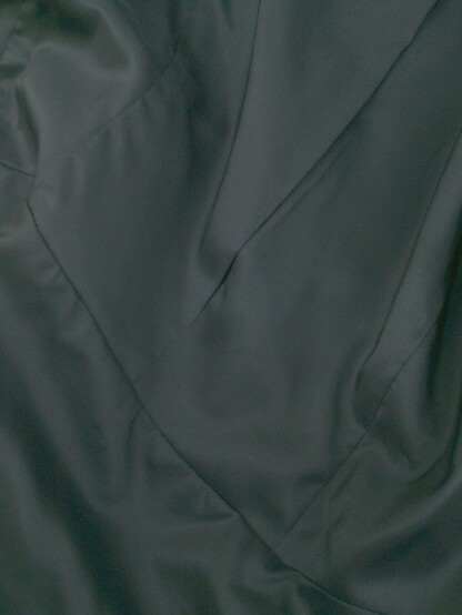 ◇ UNTITLED アンタイトル シングル1B 長袖 テーラード ジャケット サイズ2 ブラック レディース_画像6