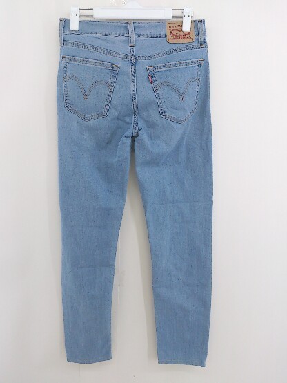 ◇ BORROWED FROM THE BOYS Levi's リーバイス ストレッチ スキニー パンツ サイズ24 ブルー系 レディース_画像3