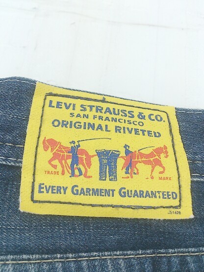 ◇ Levi's リーバイス ジーンズ デニム パンツ サイズ28 インディゴ レディース_画像4