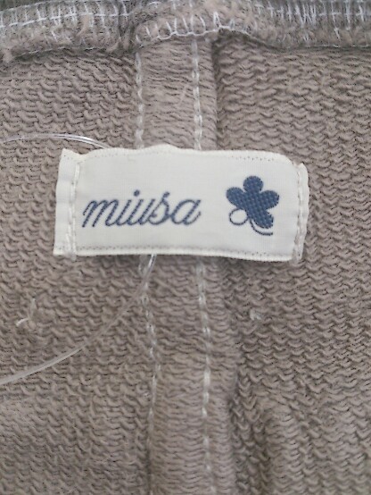 ◇ miusa ミューザ USA製 スウェット パンツ グレー レディース_画像4