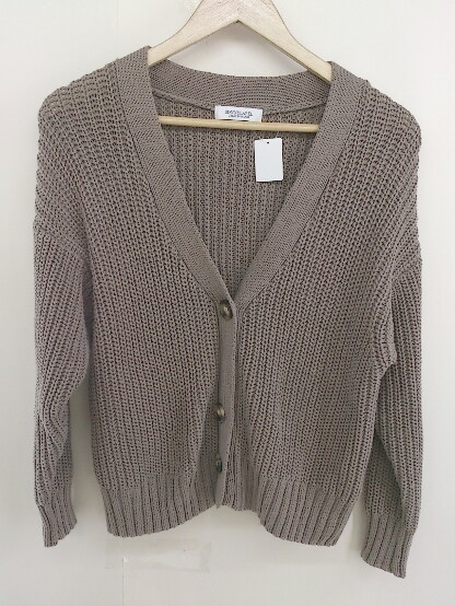 * Sonny Label Sunny lable URBAN RESEARCH V neck long sleeve knitted cardigan size F brown group lady's 