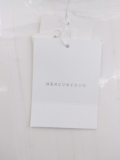 * * MERCURYDUO Mercury Duo с биркой общий рисунок длинный русалка юбка размер M слоновая кость хаки серия женский 