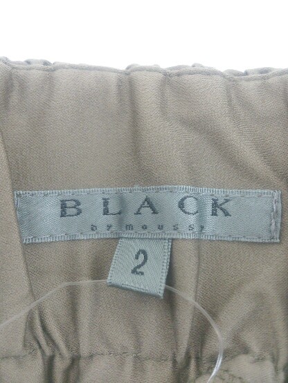 ◇ BLACK BY MOUSSY ブラックバイマウジー イージー ジョガー パンツ サイズ2 ベージュ系 レディース P_画像4