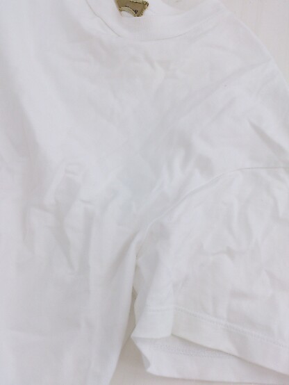 ◇ grintmati グリントマティ ABAHOUSE アバハウス コットン100% 半袖 Tシャツ カットソー サイズ38 ホワイト レディース P_画像8