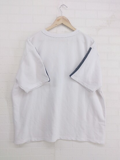 ◇ KAPPA カッパ 大きいサイズ 半袖 Tシャツ カットソー サイズ3L ホワイト ブラック レディース P_画像3