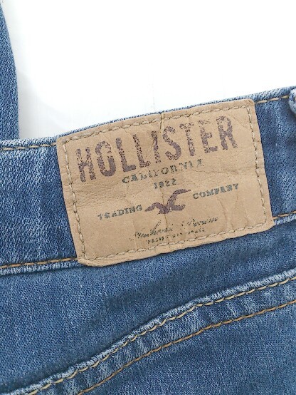 ◇ HOLLISTER ホリスター デニム ジーンズ パンツ サイズ26 インディゴ レディース P_画像4