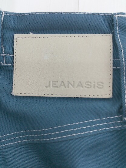◇ JEANASIS ジーナシス ロング ナロー スカート サイズF ブルー系 レディース P_画像4