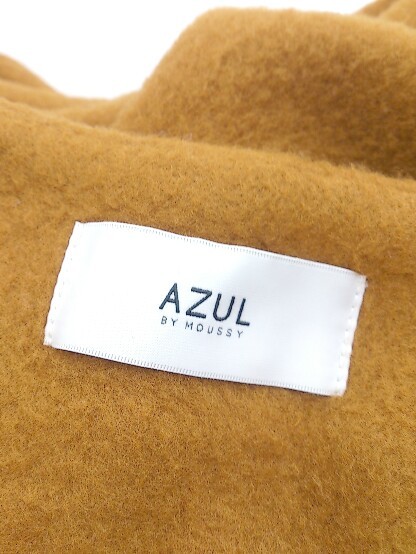 ◇ AZUL BY MOUSSY アズールバイマウジー 長袖 コート サイズS キャメル レディース P_画像4