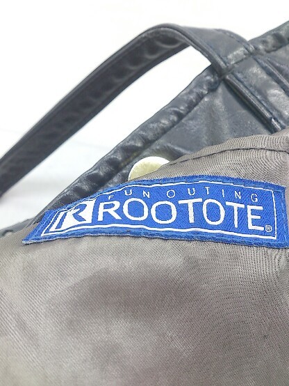 ◇ ROOTOTE ルートート トート ハンド バッグ ネイビー レディース P_画像4