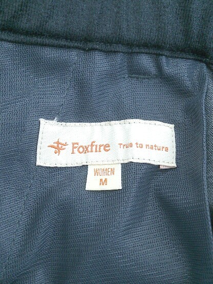 * Foxfire Foxfire neitib pattern fishing wear short pants size M dark gray lady's P