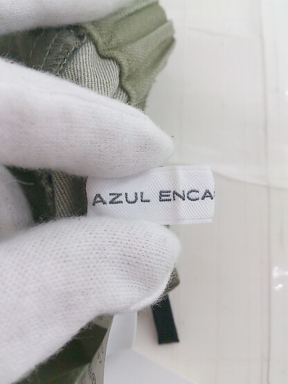 ◇ AZUL ENCANTO アズールエンカント テーパード パンツ サイズS グリーン レディース P_画像4