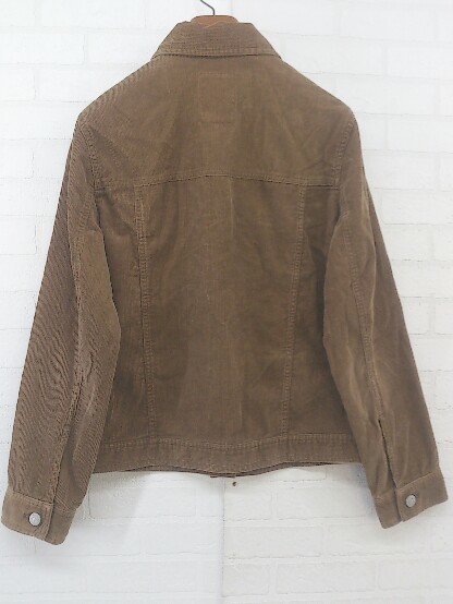 * JUNKO SHIMADA Junko Shimada corduroy long sleeve jacket blouson size 9 brown group lady's P